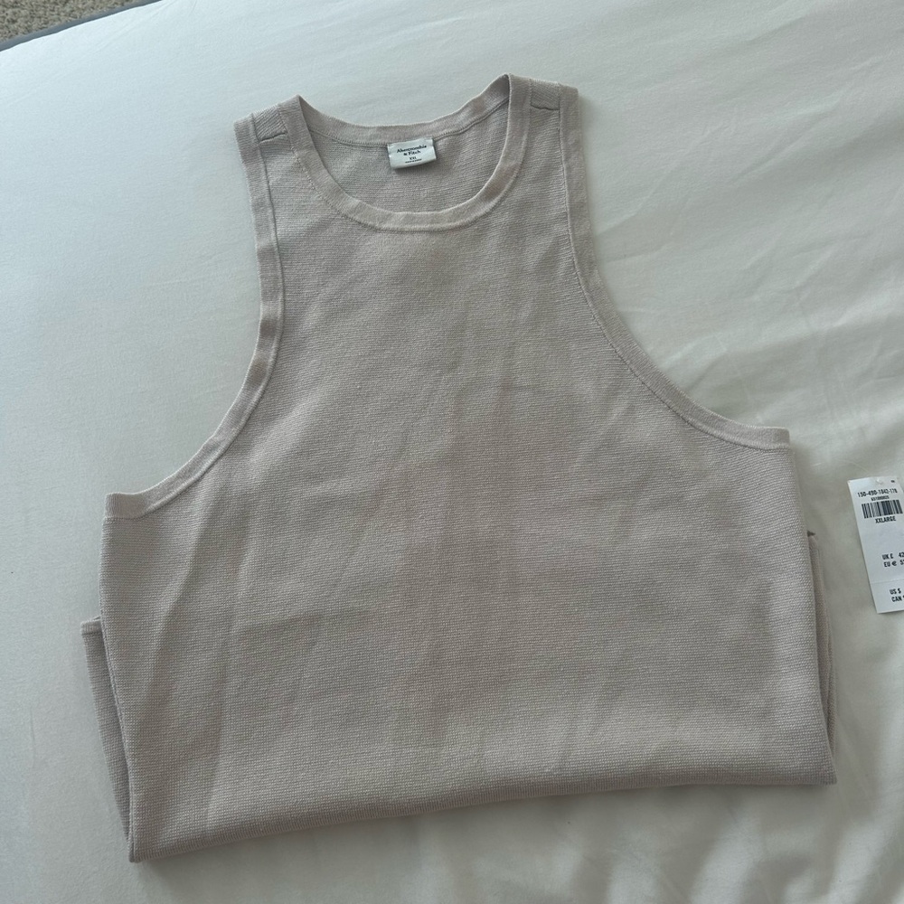 Abercrombie & Fitch Light Beige Tank Top